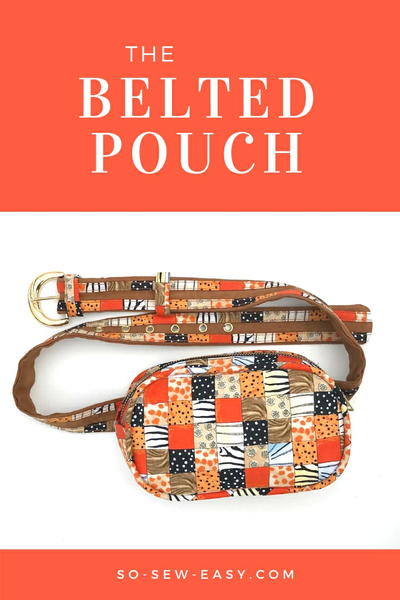The Belted Pouch Free Pattern And Tutorial The Belted Pouch – Free Pattern And Tutorial