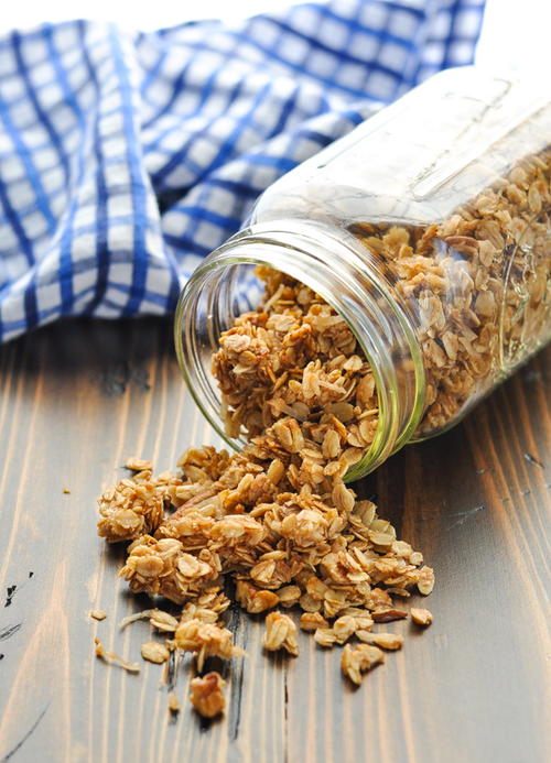 Stovetop Cinnamon Pecan Granola Stovetop Cinnamon Pecan Granola