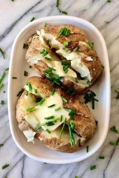 10 Minute Microwave Baked Potatoes 10 Minute Microwave Baked Potatoes