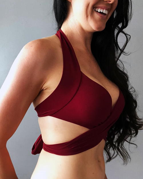 Easy DIY Bandage Bikini Top Easy DIY Bandage Bikini Top