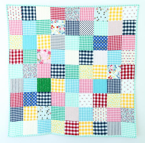 Gorgeous Gingham Baby Quilt Pattern Gorgeous Gingham Baby Quilt Pattern