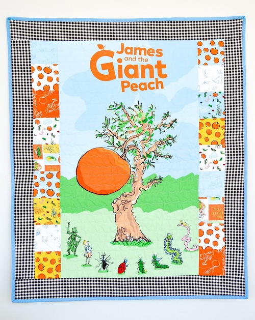 James and the Giant Peach Panel Quilt Pattern