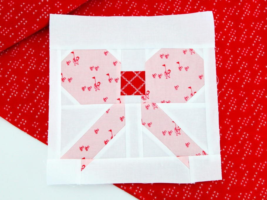 Beautiful Bow Quilt Block Pattern