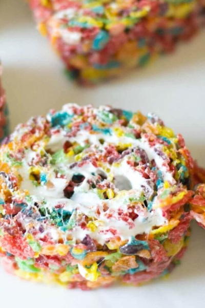 Fruity Pebbles Marshmallow Treats Fruity Pebbles Marshmallow Treats