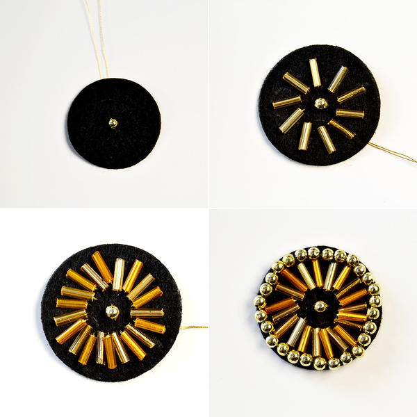 Beebeecraft Tutorials on How to Make Felt Earrings with Bugle Beads and Tassel Beebeecraft Tutorials on How to Make Felt Earrings with Bugle Beads and Tassel