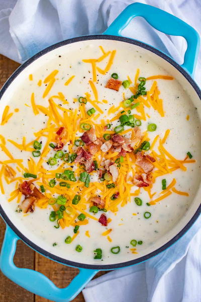 Cheesy Bacon Ranch Potato Soup Cheesy Bacon Ranch Potato Soup