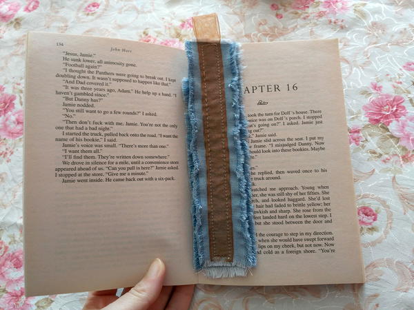 Denim Bookmark Tutorial Denim Bookmark Tutorial