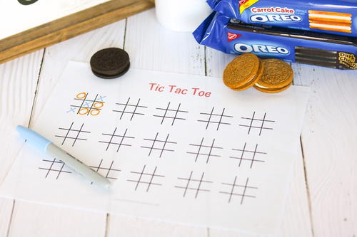Printable Tic Tac Toe Game Board Printable Tic Tac Toe Game Board