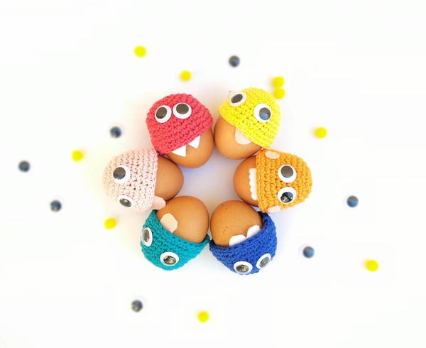 Monsters Egg Cozy Crochet Pattern Monsters Egg Cozy Crochet Pattern