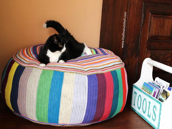 Pouf of Many Colors Pouf of Many Colors