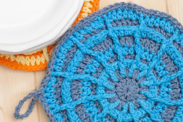 Wagon Wheel Potholder Wagon Wheel Potholder
