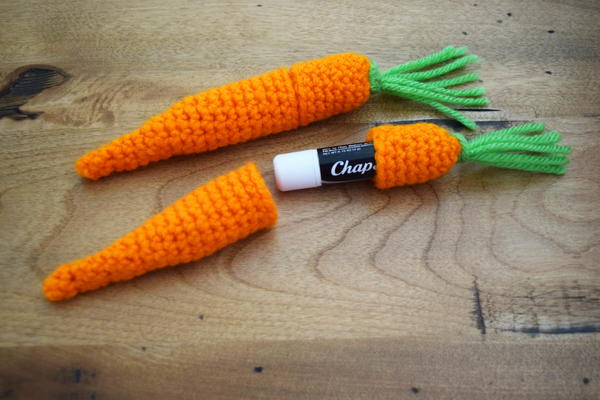 Carrot Lip Balm Holder Carrot Lip Balm Holder