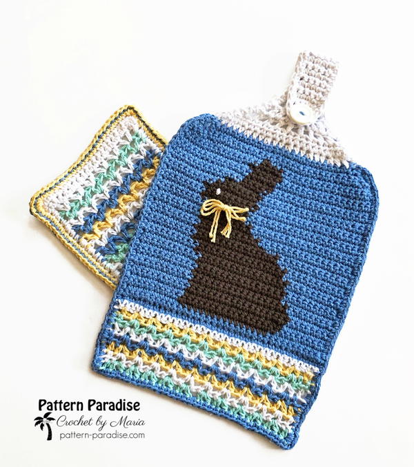 Bunny Dishtowel Set Bunny Dishtowel Set