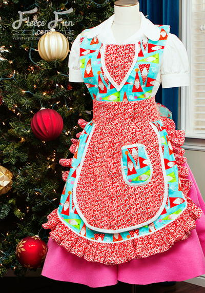 Darling Holiday Vintage Apron Pattern Darling Holiday Vintage Apron Pattern