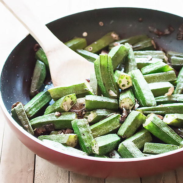 Pan Fried Okra Pan Fried Okra