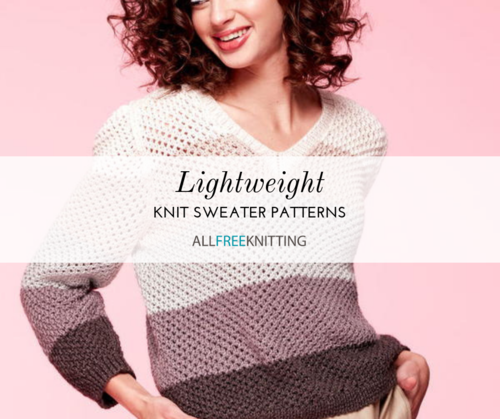 Lightweight Knit Sweater Patterns