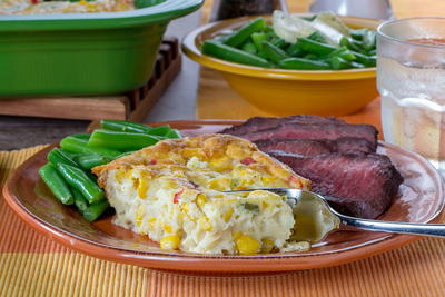 Southwestern Corn Pudding