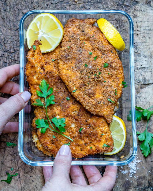 Baked Parmesan Chicken Cutlets Keto Recipe Baked Parmesan Chicken Cutlets (Keto Recipe)