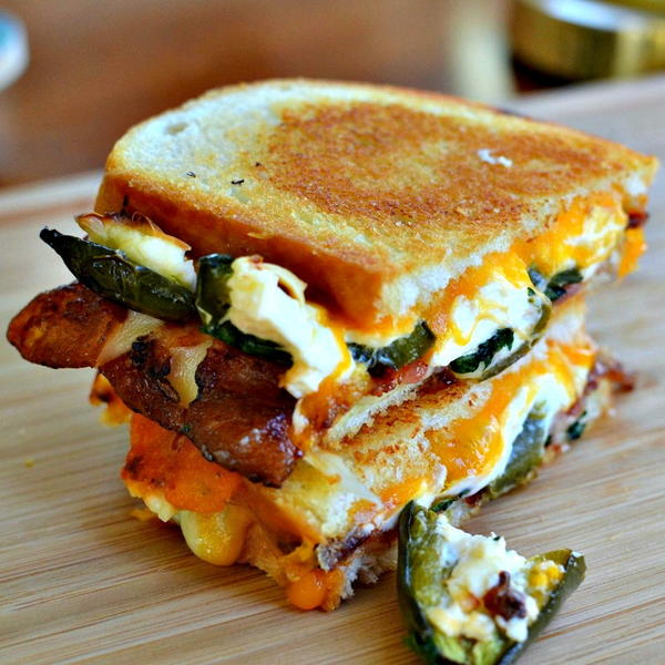 Jalapeno Popper Grilled Cheese Jalapeno Popper Grilled Cheese