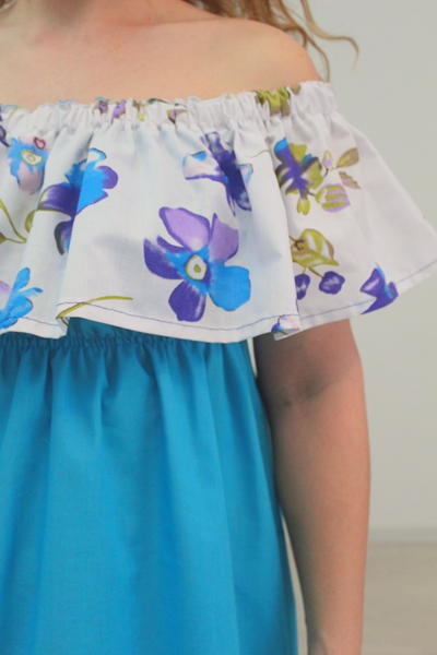 Off the Shoulder Dress Pattern Off the Shoulder Dress Pattern