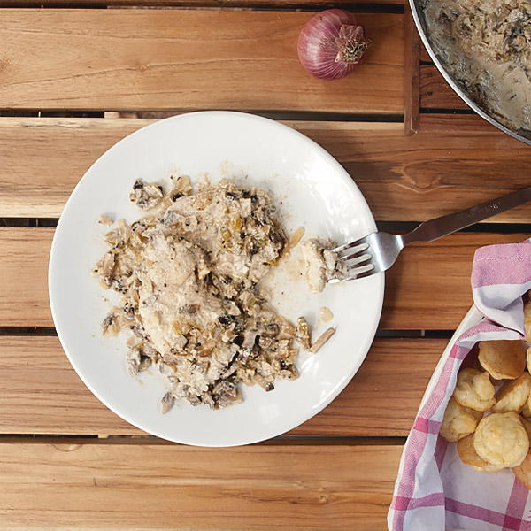 Chicken with Mushroom and White Wine Cream Sauce Chicken with Mushroom and White Wine Cream Sauce