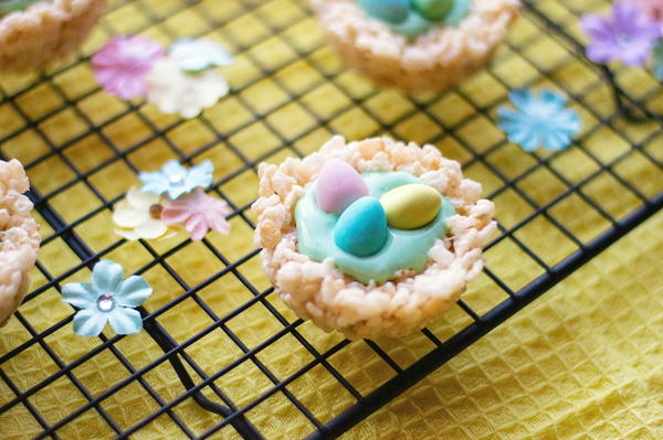 Rice Krispie Nests Easy No Bake Easter Treats Rice Krispie Nests – Easy No Bake Easter Treats