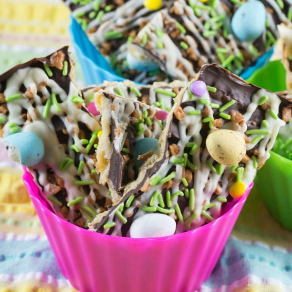 Easter Toffee Bark Easter Toffee Bark