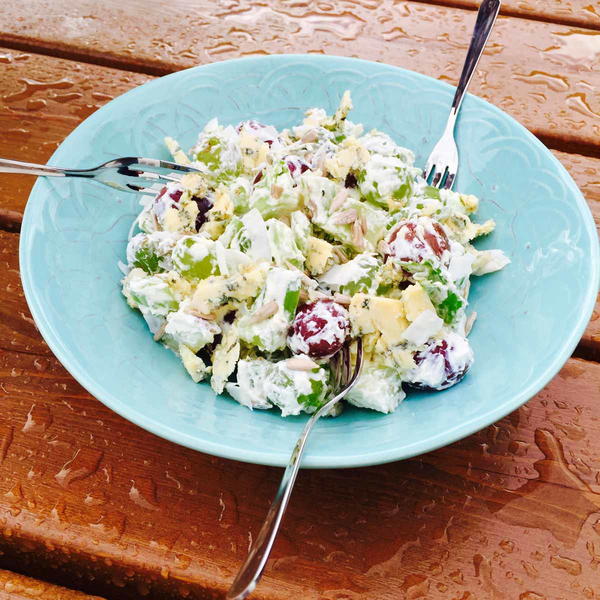 Delish Grape Cheese Salad Delish Grape Cheese Salad
