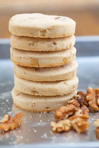 German Walnut Shortbread Cookies German Walnut Shortbread Cookies