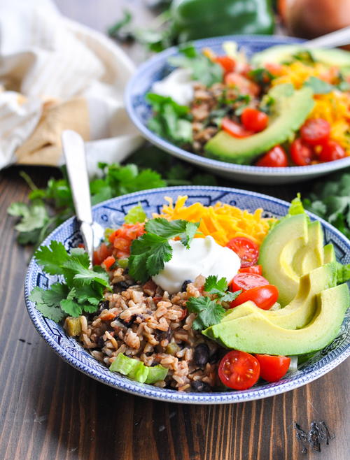 Dump-and-Go Burrito Bowls