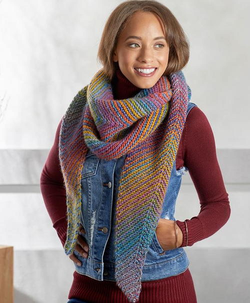 Cityscape Knit Shawl Pattern Cityscape Knit Shawl Pattern