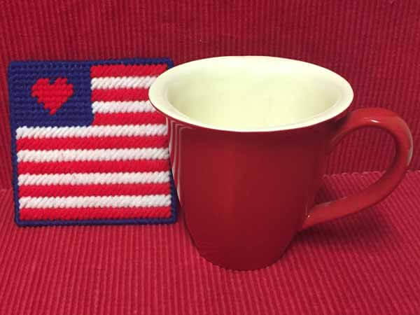 Patriotic Flag Coaster Patriotic Flag Coaster
