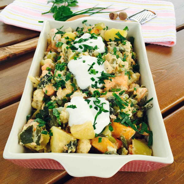 Open Fish Pie with Coconut Twist Open Fish Pie with Coconut Twist