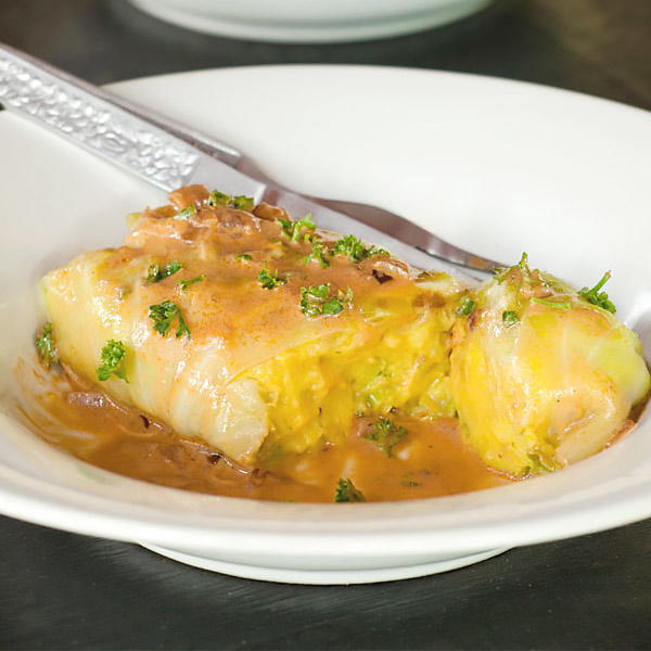 Vegetarian Stuffed Cabbage Rolls Vegetarian Stuffed Cabbage Rolls
