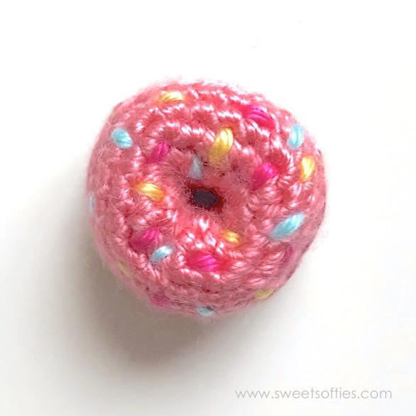 Tiny Baby Donut Amigurumi Dessert Food Tiny Baby Donut Amigurumi Dessert Food