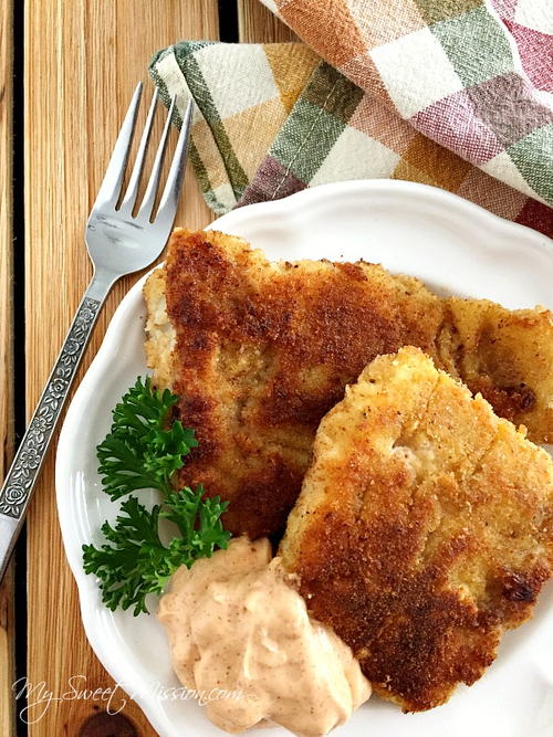 Pan-Fried Breaded Fish Pan-Fried Breaded Fish