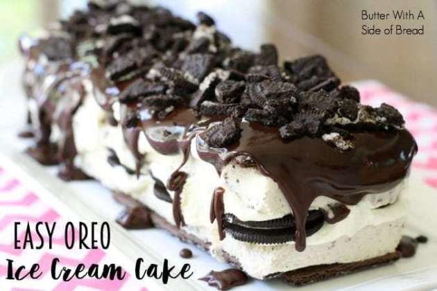 Easy Oreo Ice Cream Cake Easy Oreo Ice Cream Cake