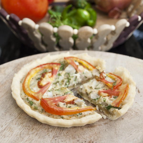 Savory Summer Tart Savory Summer Tart