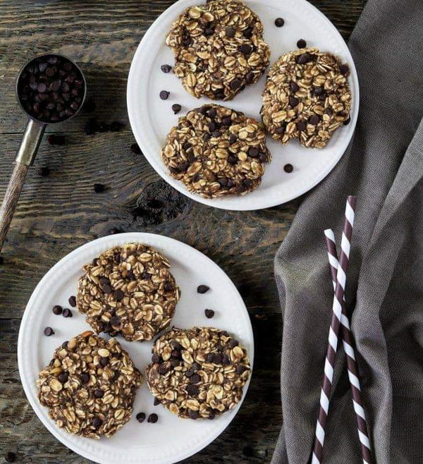 No-Bake Chunky Monkey Cookies No-Bake Chunky Monkey Cookies