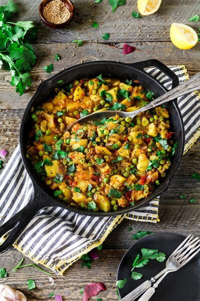 Bombay Potatoes and Peas Bombay Potatoes and Peas