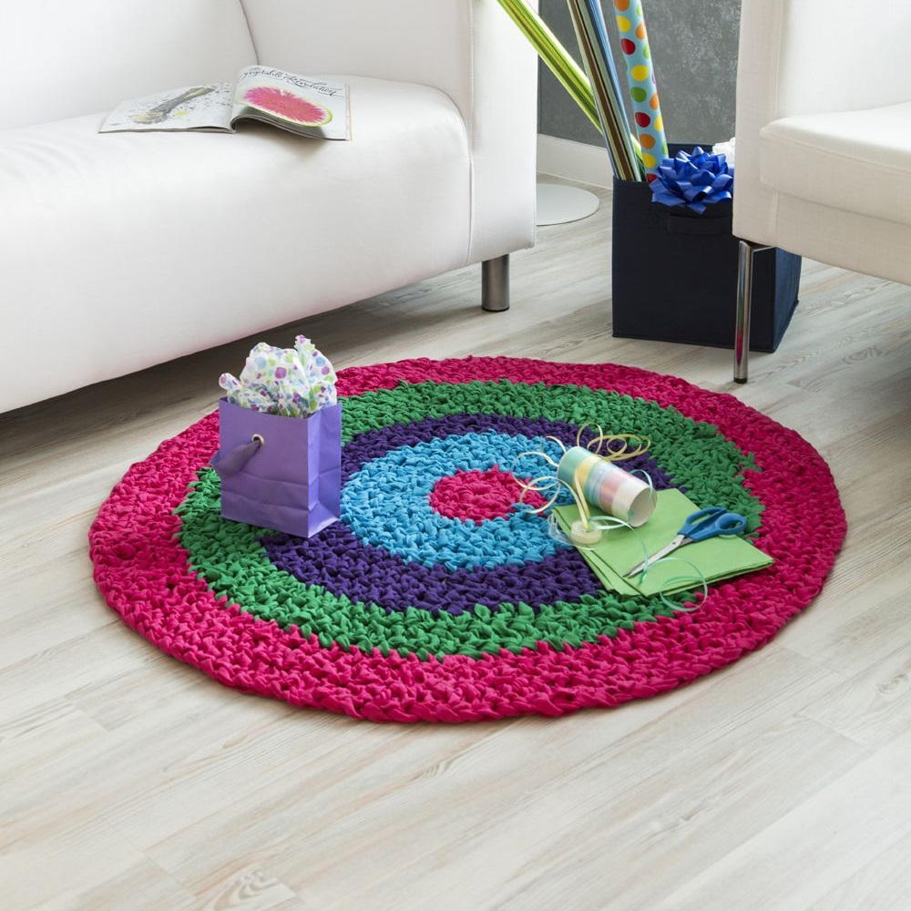 Playroom Rug | AllFreeCrochet.com