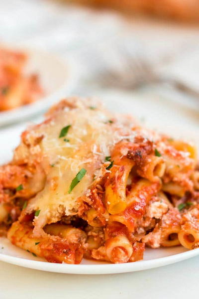 Easy Baked Ziti Easy Baked Ziti