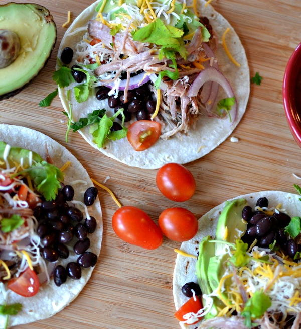 Pulled Pork Street Tacos Pulled Pork Street tacos