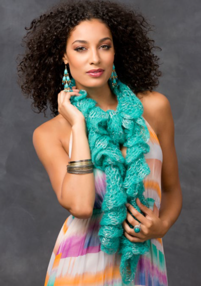 Simple Ruffle Scarf Simple Ruffle Scarf