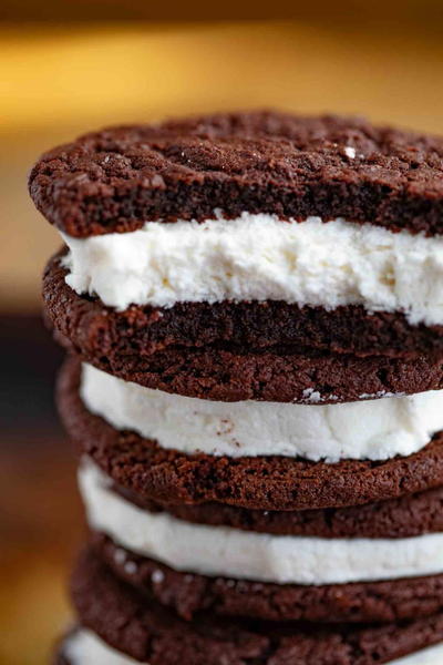 Chocolate Sandwich Cookies Chocolate Sandwich Cookies