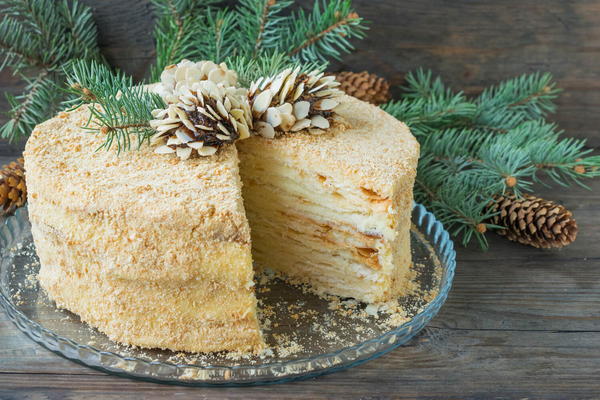 Russian Napoleon Cake Russian Napoleon Cake