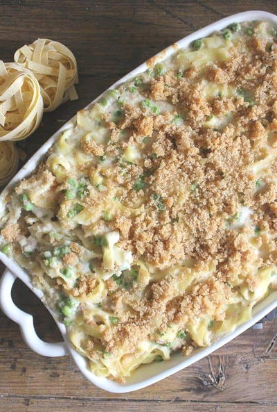 Easy Creamy Tuna Noodle Casserole Easy Creamy Tuna Noodle Casserole