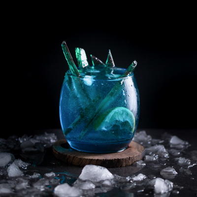 Game of Thrones White Walker Blue Cocktail