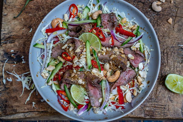 Thai Beef Salad Recipe KetoPaleoWhole30 Thai Beef Salad Recipe (Keto/Paleo/Whole30)