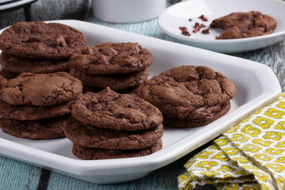 Fudgy Chocolate Cookies